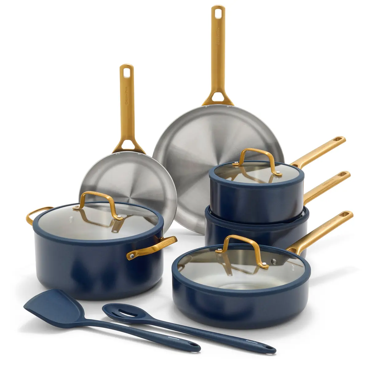 Reserve Pro Uncoated Stainless Steel 12-Piece Cookware Set | Twilight 1