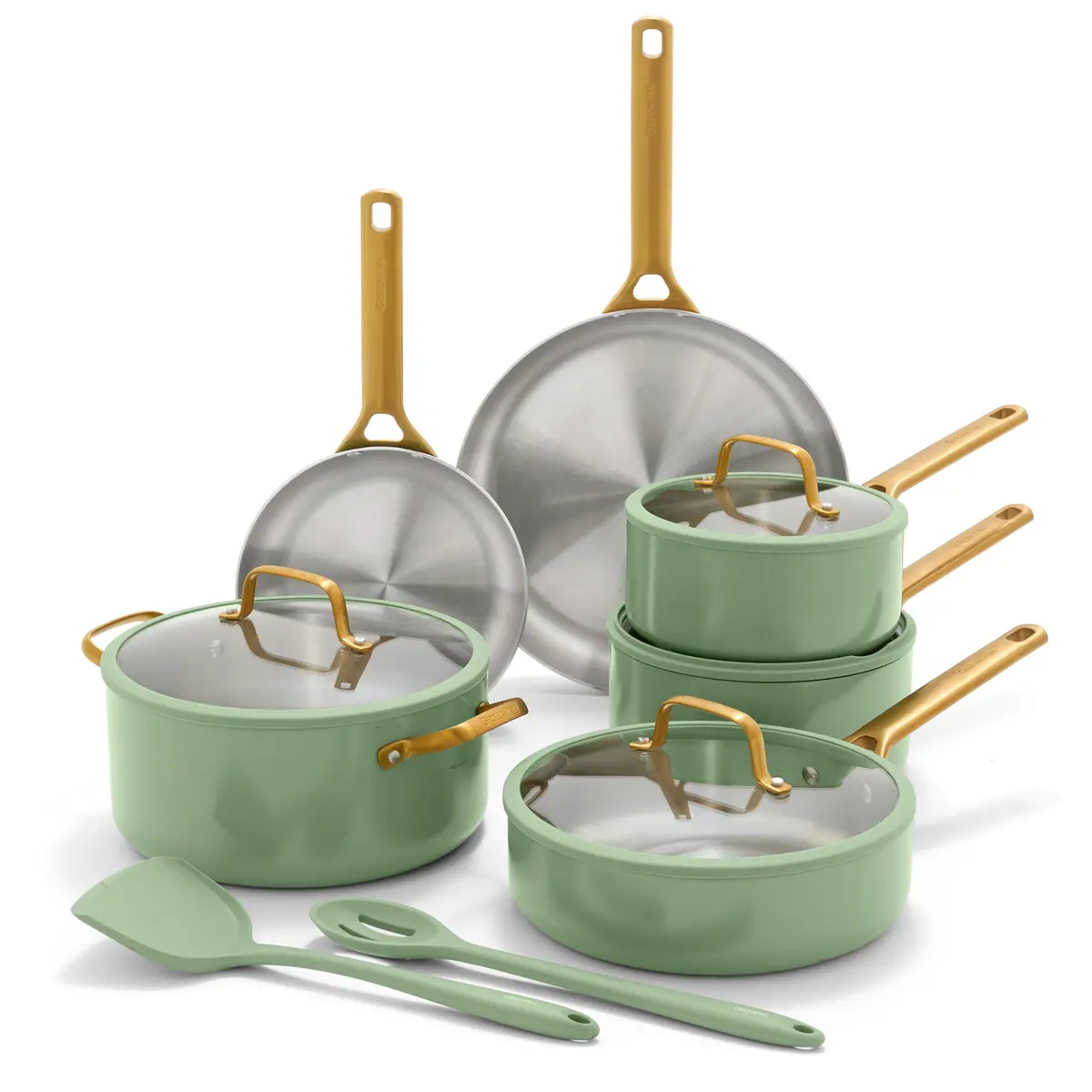 Reserve Pro Uncoated Stainless Steel 12-Piece Cookware Set | Sage 1