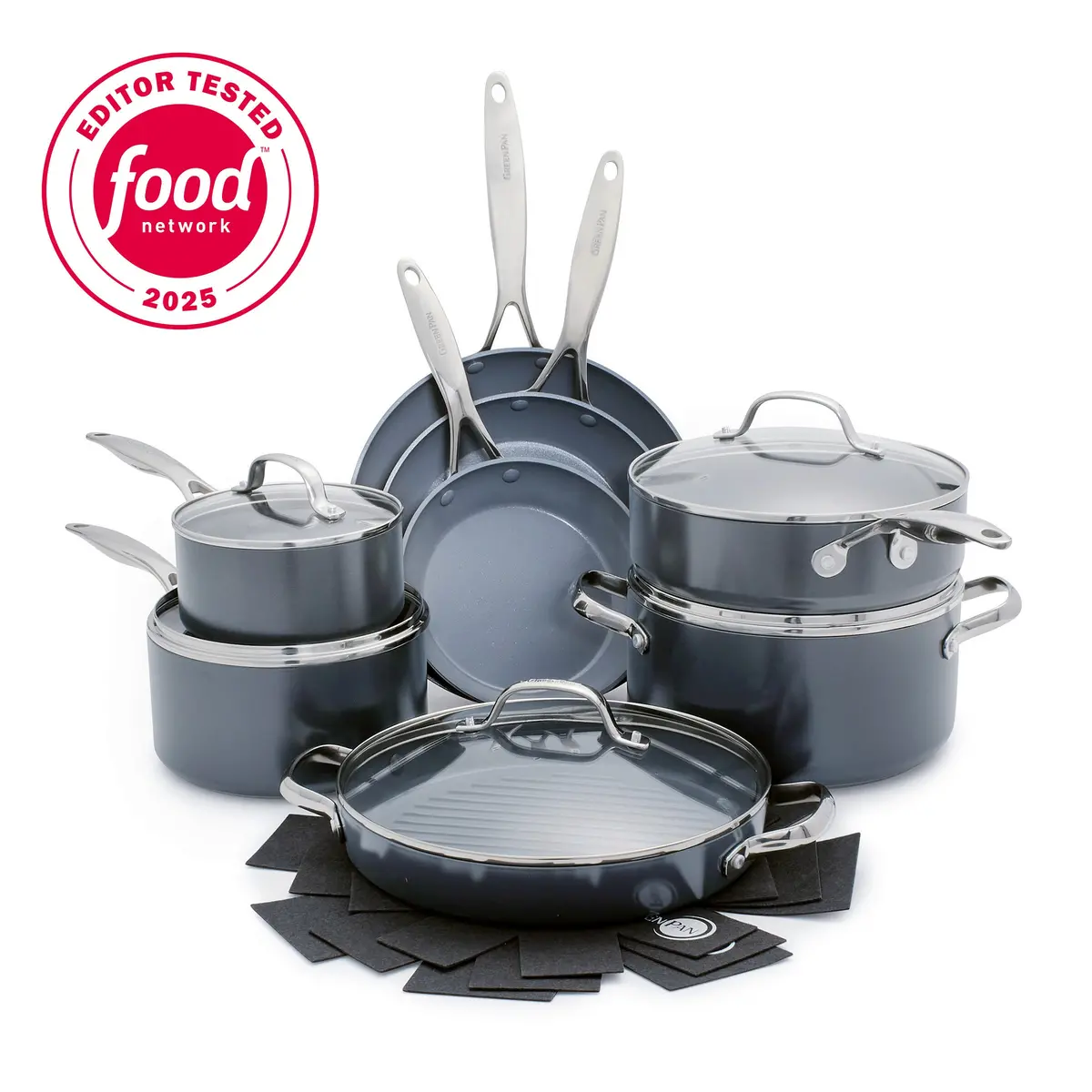 Valencia Pro Ceramic Nonstick 13-Piece Cookware Set 1
