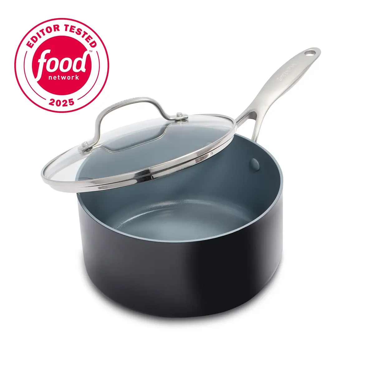 Valencia Pro Ceramic Nonstick 2-Quart Saucepan With Lid 1