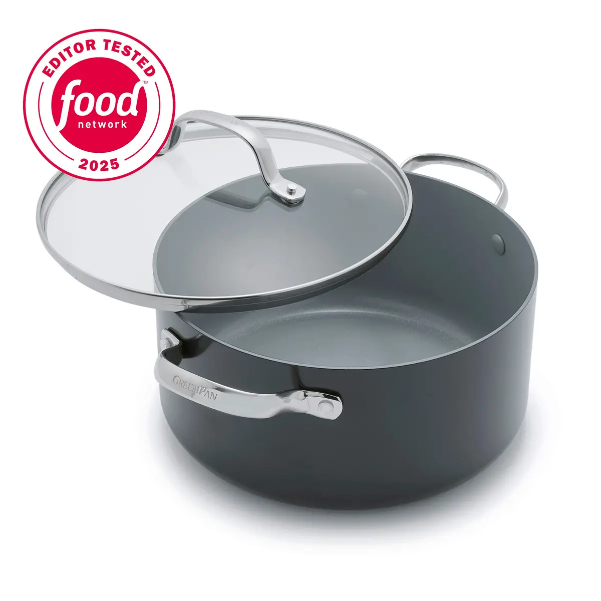 Valencia Pro Ceramic Nonstick 5.5-Quart Stockpot With Lid 1