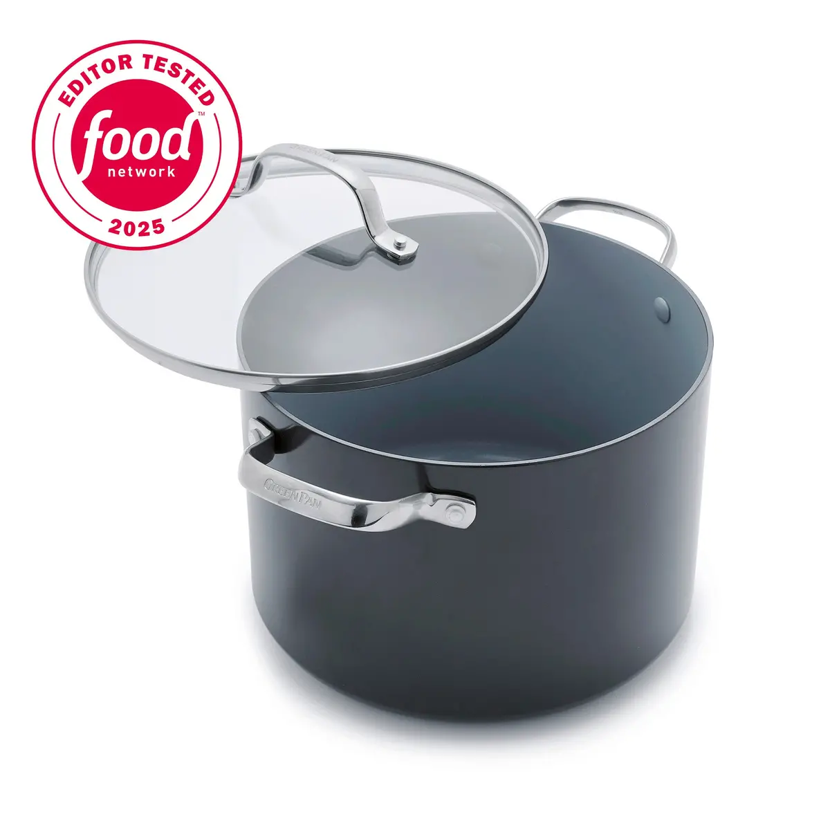 Valencia Pro Ceramic Nonstick 8-Quart Stockpot With Lid 1