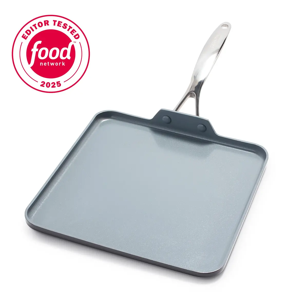 Valencia Pro Ceramic Nonstick 11" Square Griddle 1
