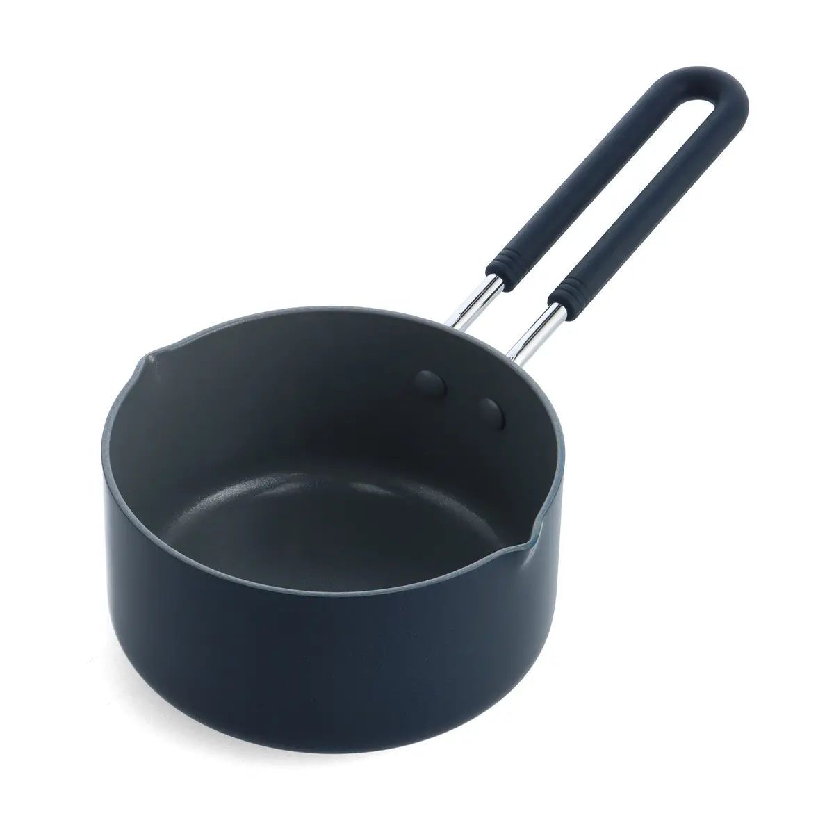 Mini Ceramic Nonstick 1-Quart Saucepan | Navy 1