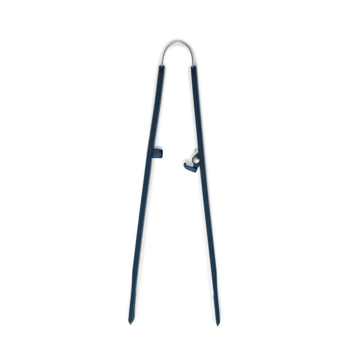 Platinum Silicone Tongs | Navy 1