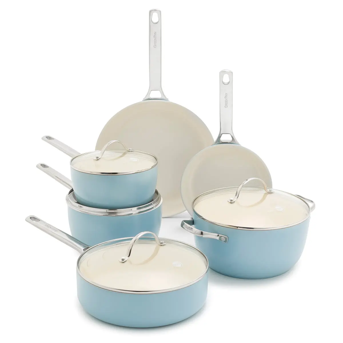 Padova Pro Ceramic Nonstick 10-Piece Cookware Set 1