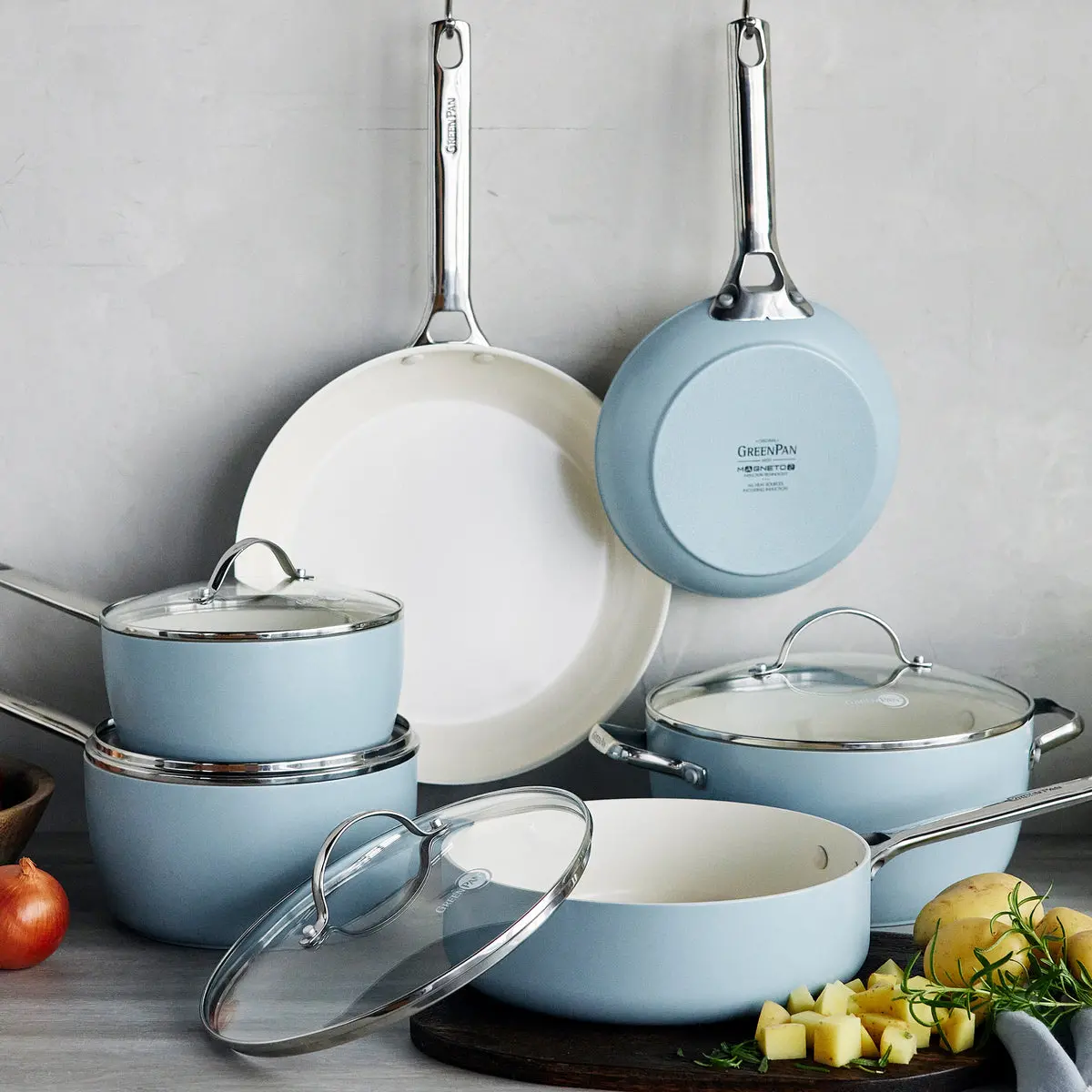 Padova Pro Ceramic Nonstick 10-Piece Cookware Set 2
