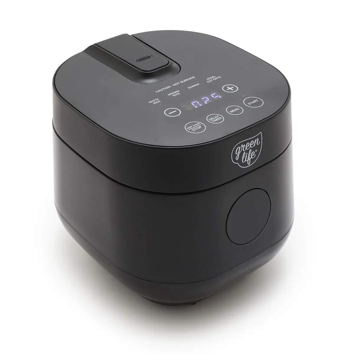 Greenlife 4-Cup Rice & Grains Cooker | Black 1