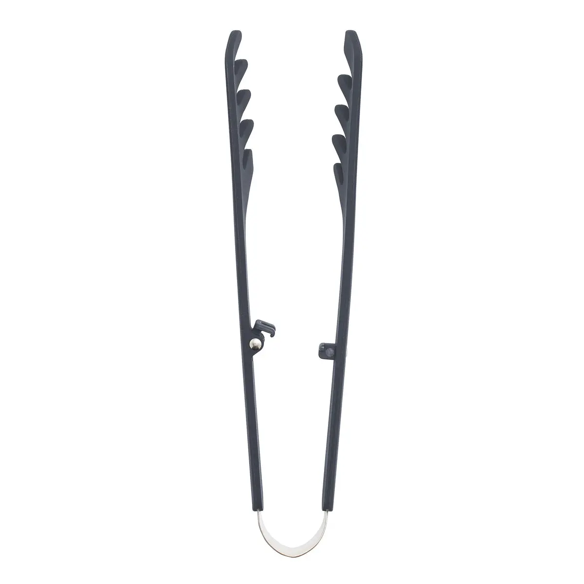 Platinum Silicone Pasta Tongs | Gray 1