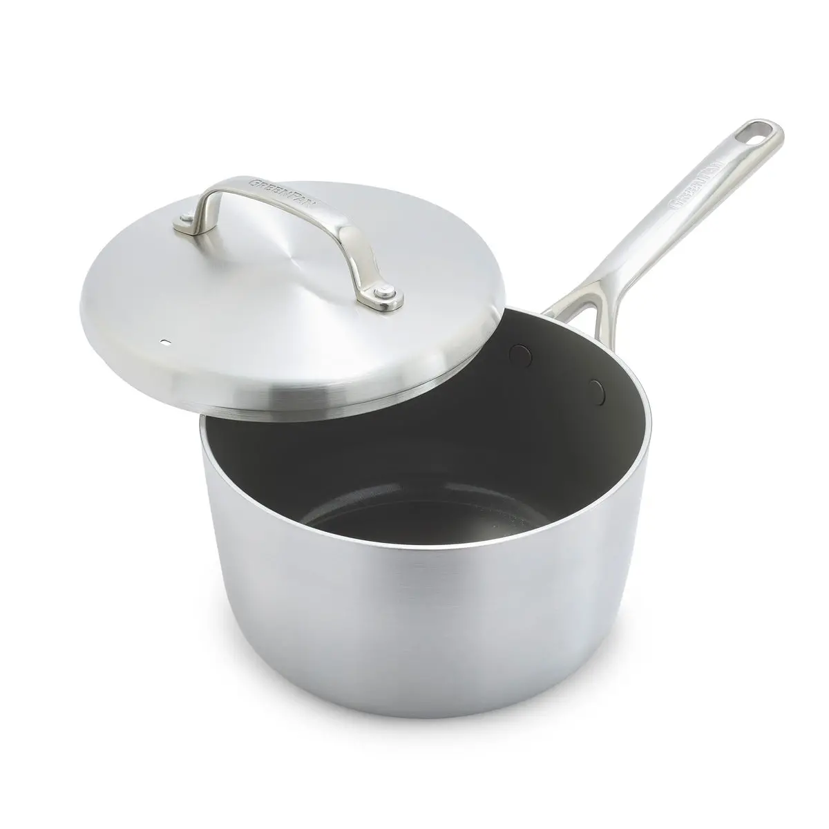 Gp5 Stainless Steel 3.26-Quart Saucepan With Lid | Mirror Handles 1