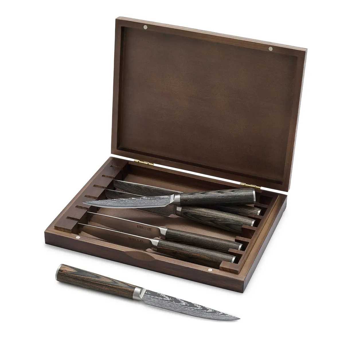 Bobby Flay By Greenpan Stainless Steel 6-Piece Steak Knife Set 1