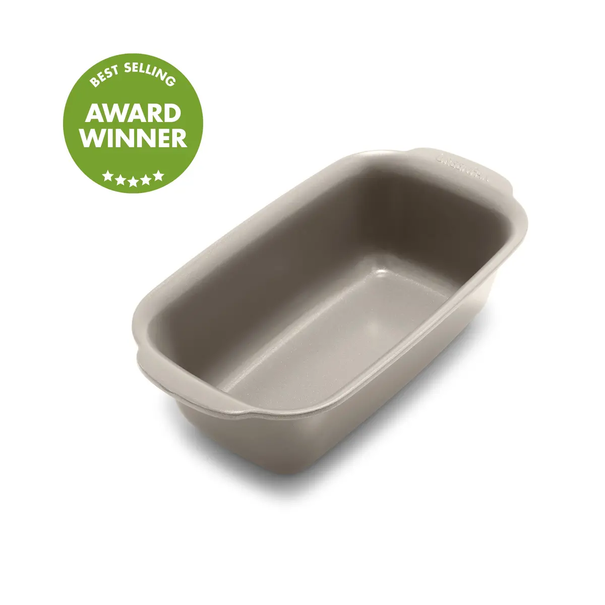 Premiere Ovenware Ceramic Nonstick 1 Lb. Loaf Pan | Taupe 1