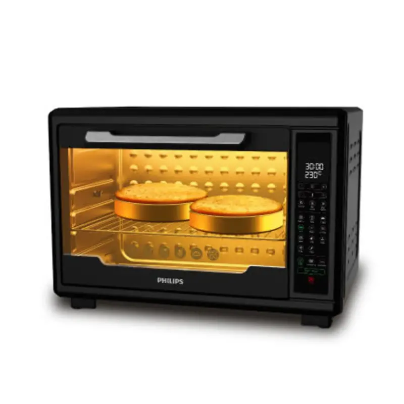 Refurbished Philips Digital Oven Toast Grill 55L With Opti Temp Technology - Hd6977/00 1