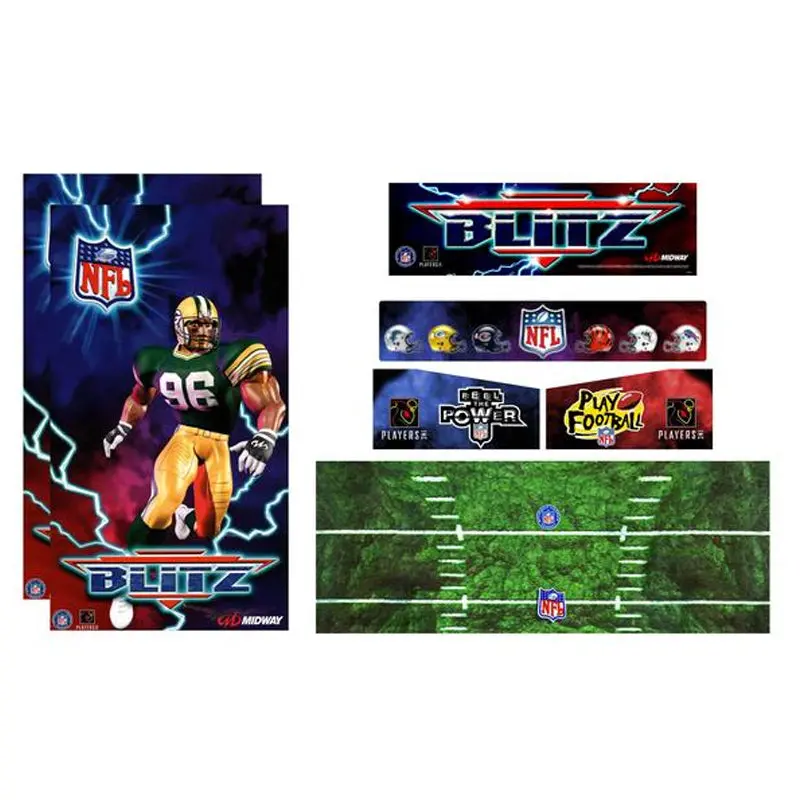 Nfl Blitz Complete Restoration Kit (Conversion) 1