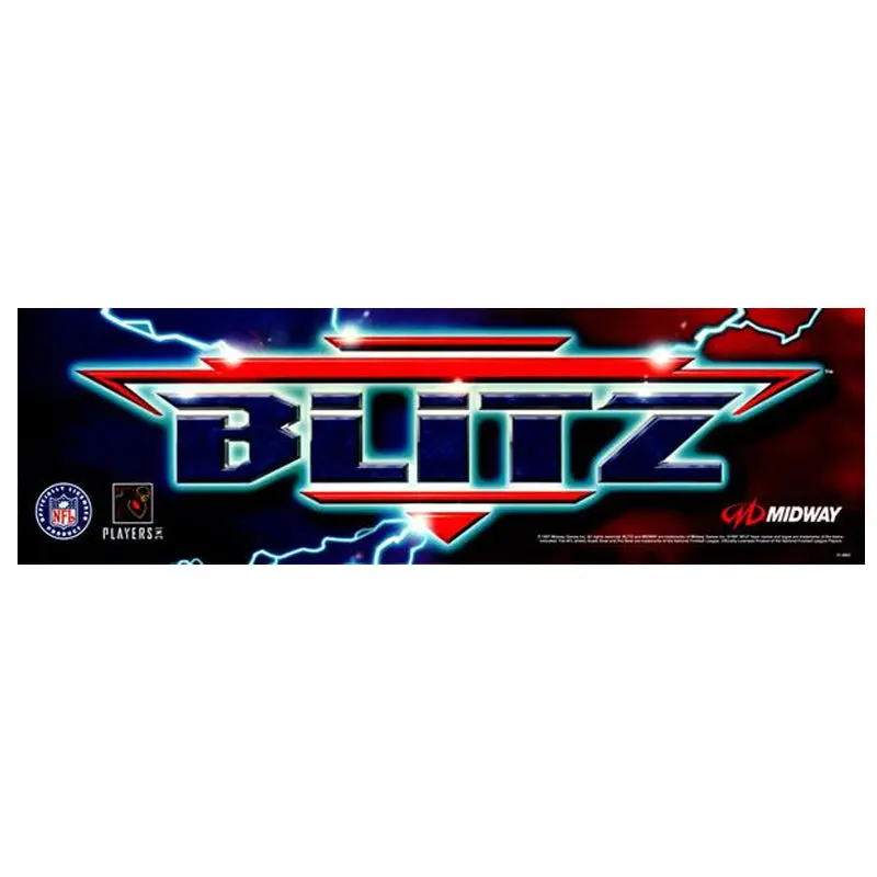 Nfl Blitz Marquee 1