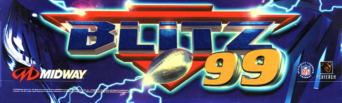 Nfl Blitz '99 Marquee 1