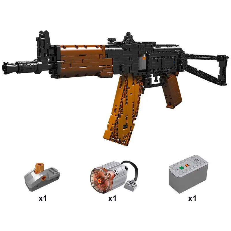 Mouldking Ak-47 Assault Rifle (1418Pcs) 1