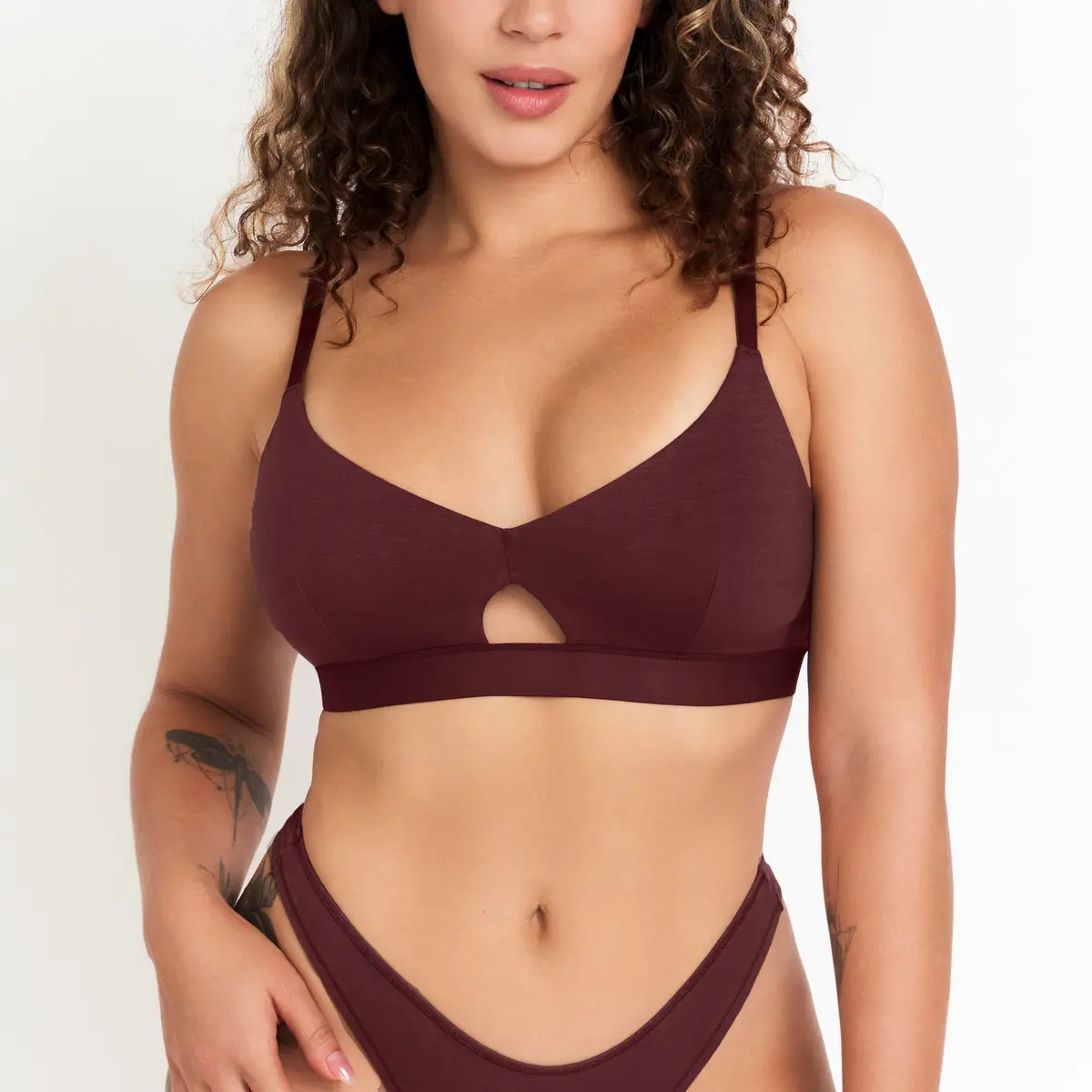 Net Positive Keyhole Bra 1