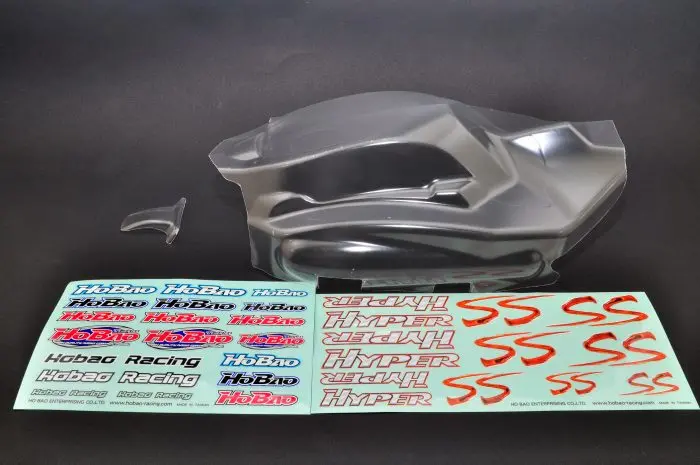 Op-0013　1/8 Hyper Ss Nitro Buggy Body Shell -Clear 1