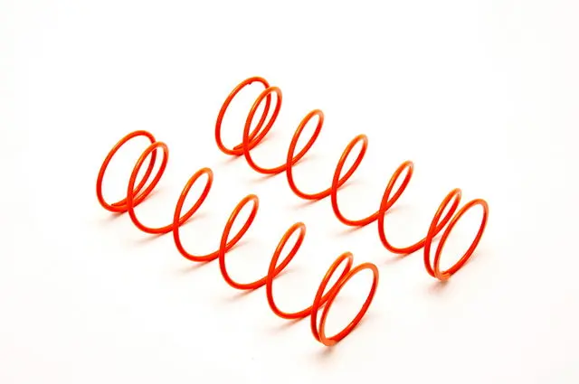 Op-0046 Ss Rear Shock Spring-Orange, 2Pcs 1