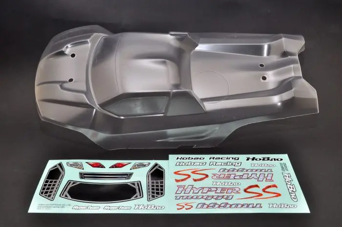 Op-0057　1/8 Hyper Sst Truggy Body Shell -Clear 1