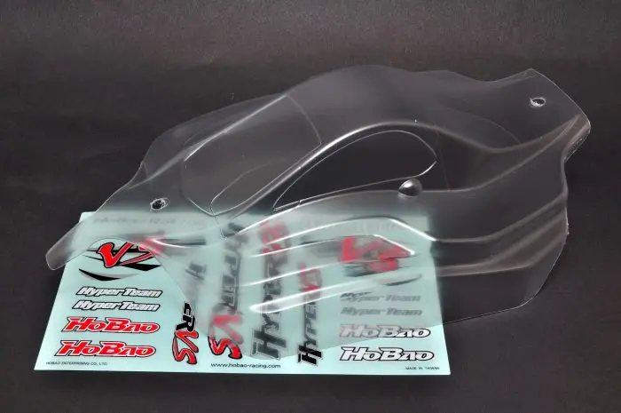 Op-0123　1/8 Hyper Vs Buggy Body Shell -Clear 1