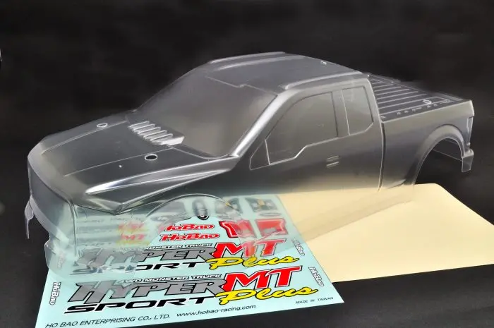 Op-0125　1/8 Hyper Mt Plus Body Shell -Clear 1