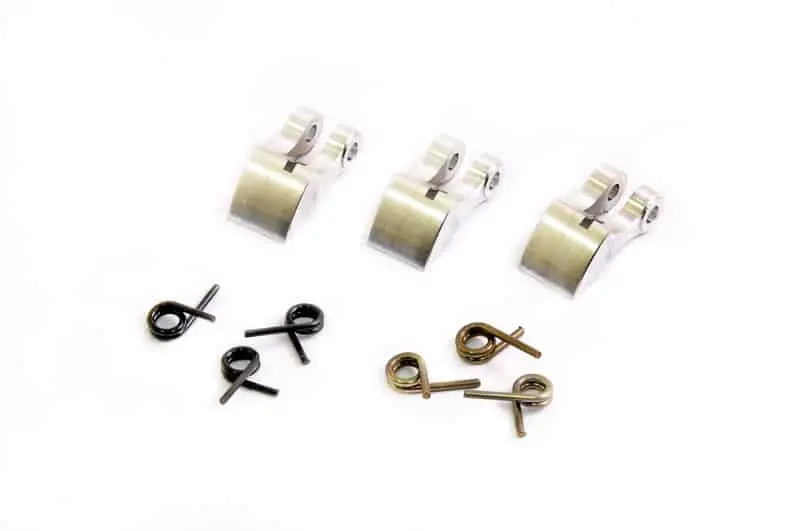 Op-0162 Cnc Alum 3-Shoes Clutch Shoes W/ Springs 1.0Mm & 1.1Mm Ea 3 Pcs 1