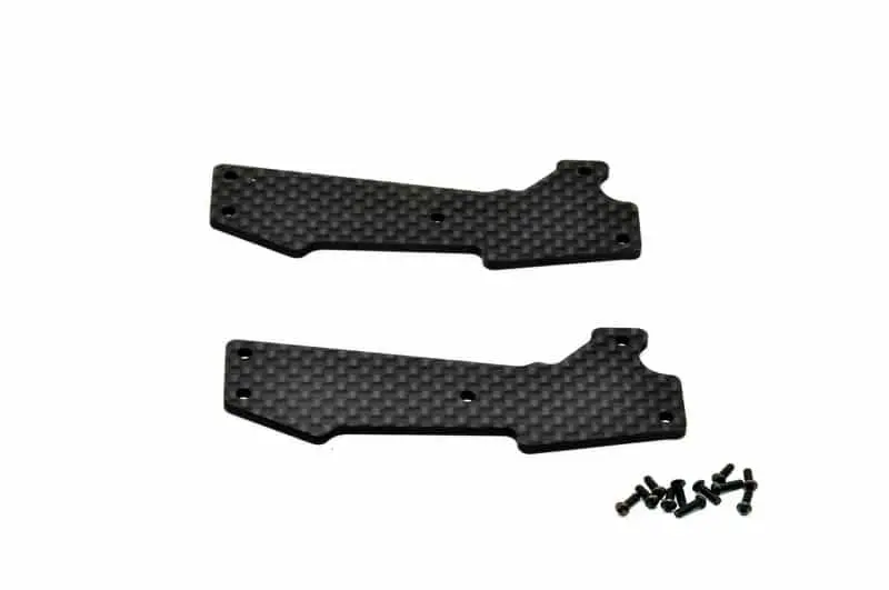 [Op1-0069] Tt 2.0 Carbon Fiber Rear Lower Arm Stiffener, 2Pcs 1