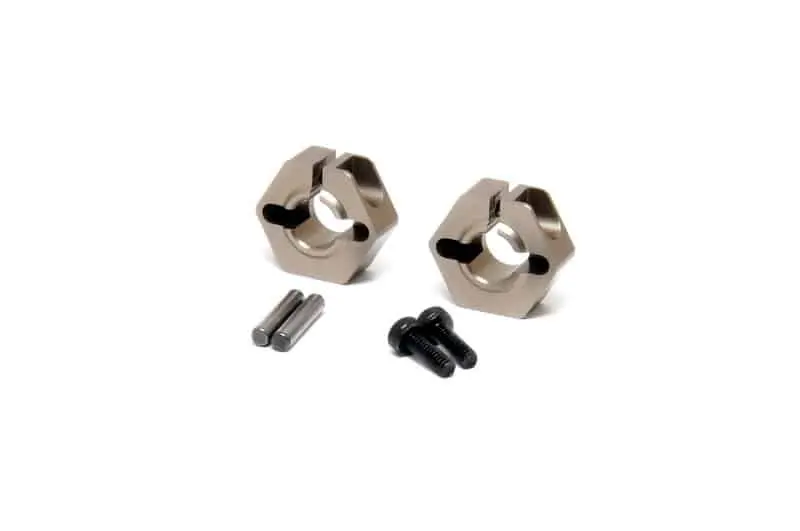 [Op1-0075] Tt 2.0 Cnc Alum Front Wheel Hex Hub, 2 Pcs 1