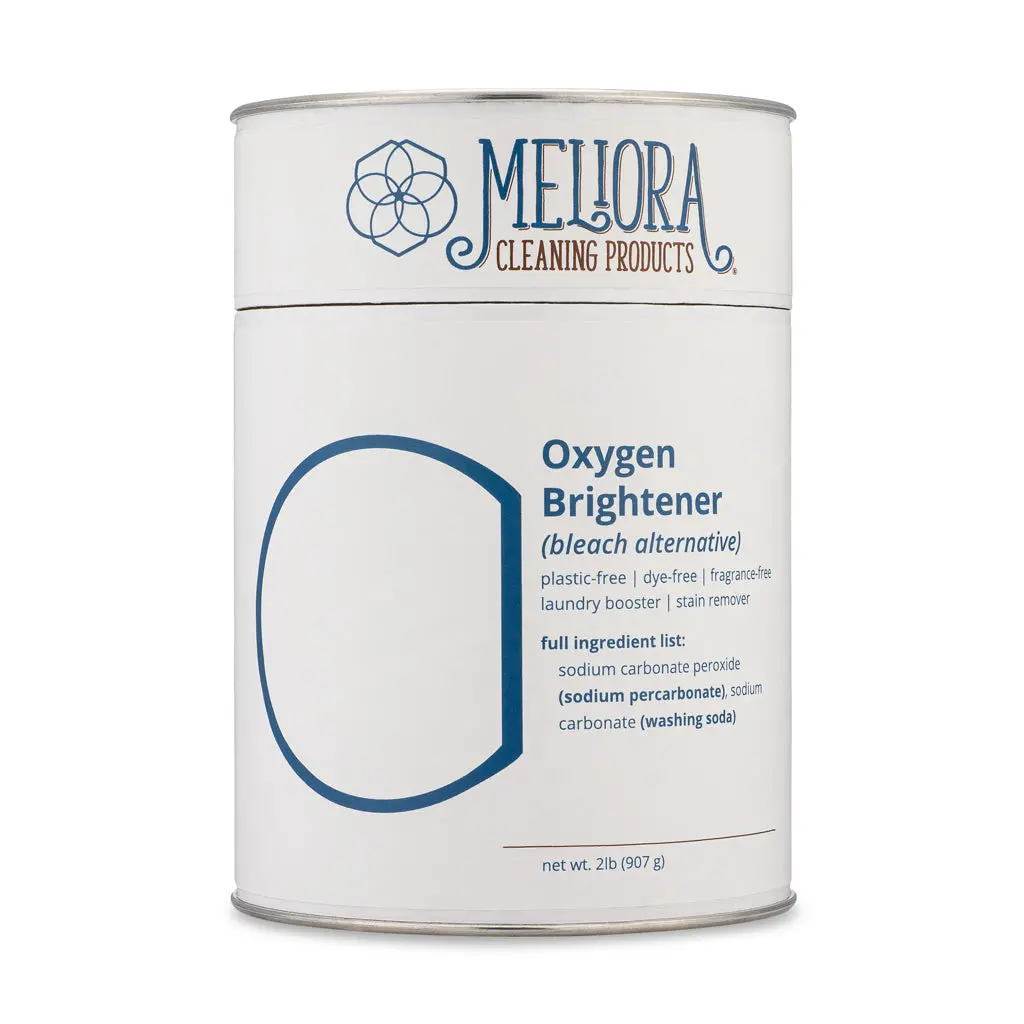 Meliora Oxygen Brightener Bleach Alternative Booster - Plastic-Free - 3 Pack 1