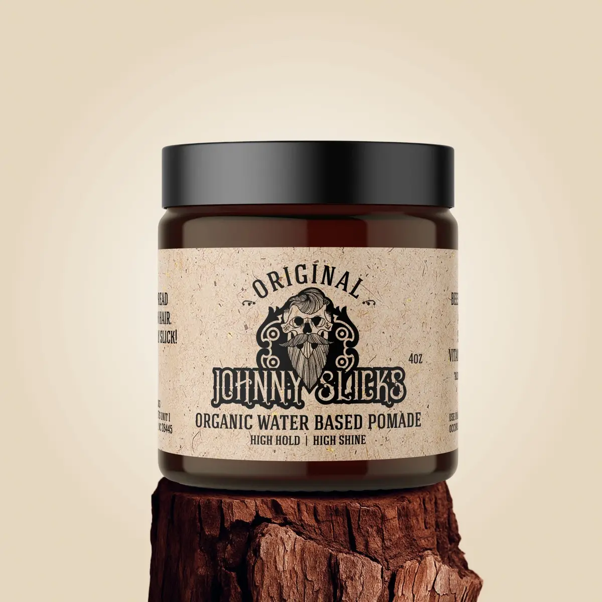 Johnny Slicks Organic Water Based Pomade 1