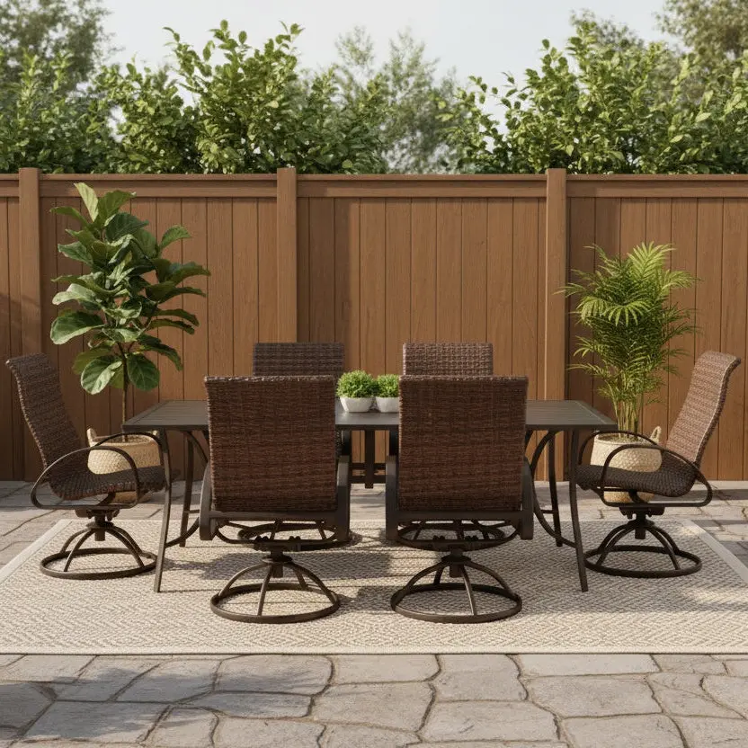 Dublin Woven Sling Patio Dining Sets 1