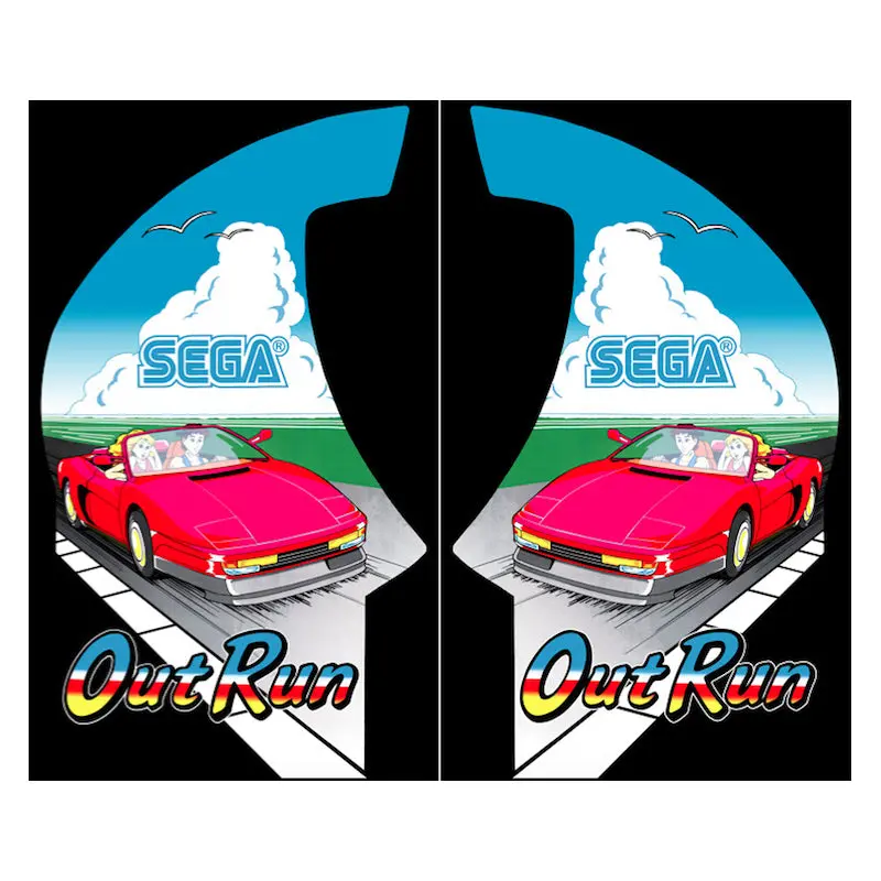 Outrun Arcade Side Art - Premium 3M Vinyl 1
