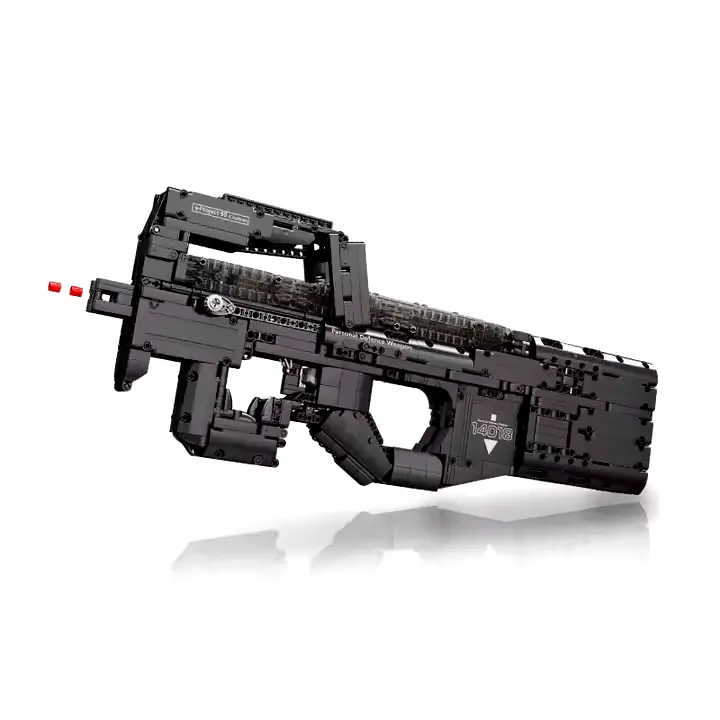 Mouldking 14018 P90 Submachine Gun Toy Brick 1
