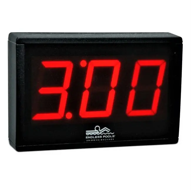 Endless Pools® Fitness System Swim Pace Display 1