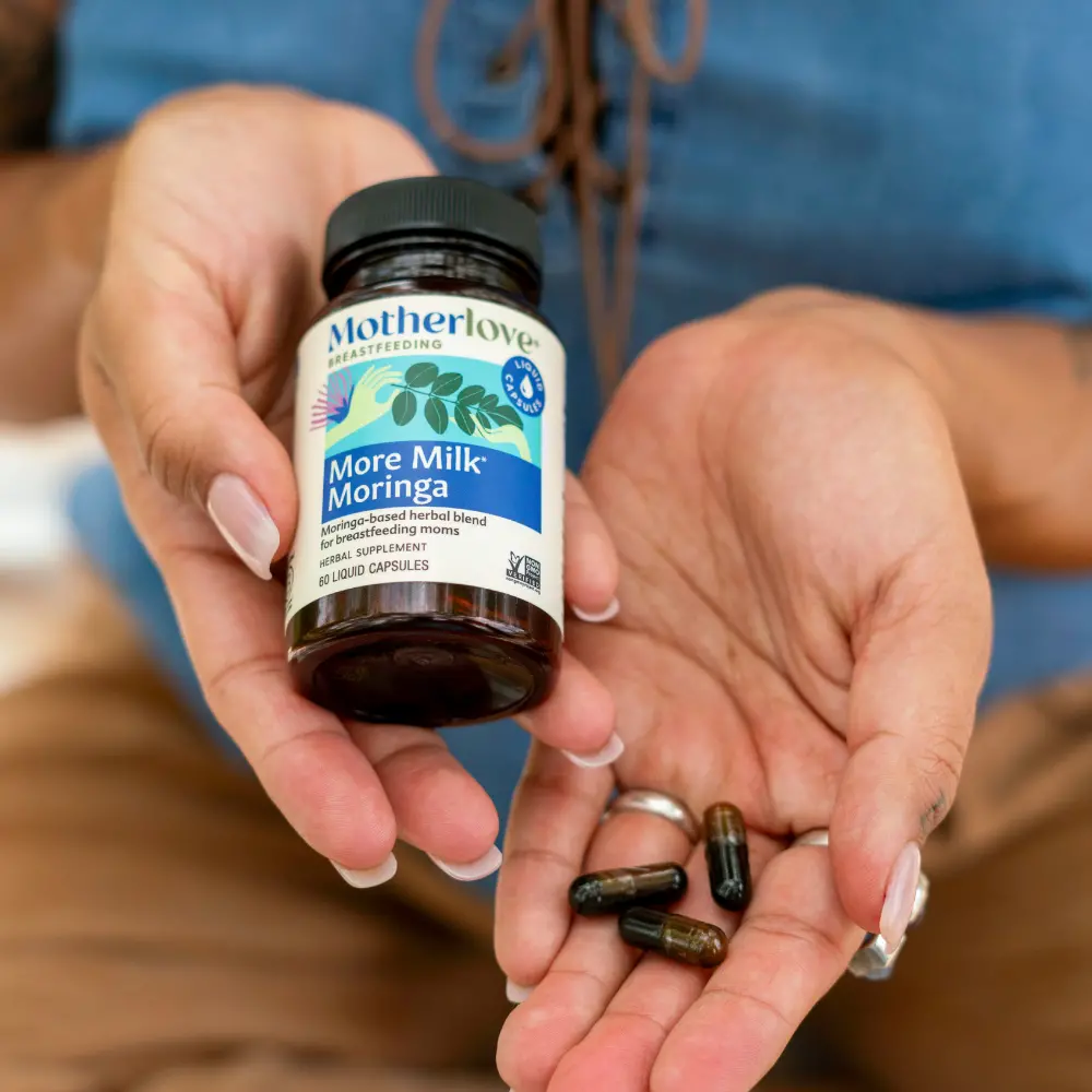 Motherlove Herbal Company More Milk® Moringa - Liquid Capsules 2