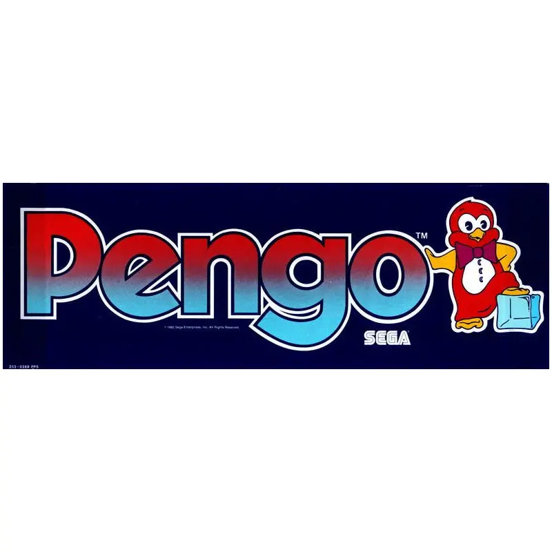 Pengo Arcade Marquee 1