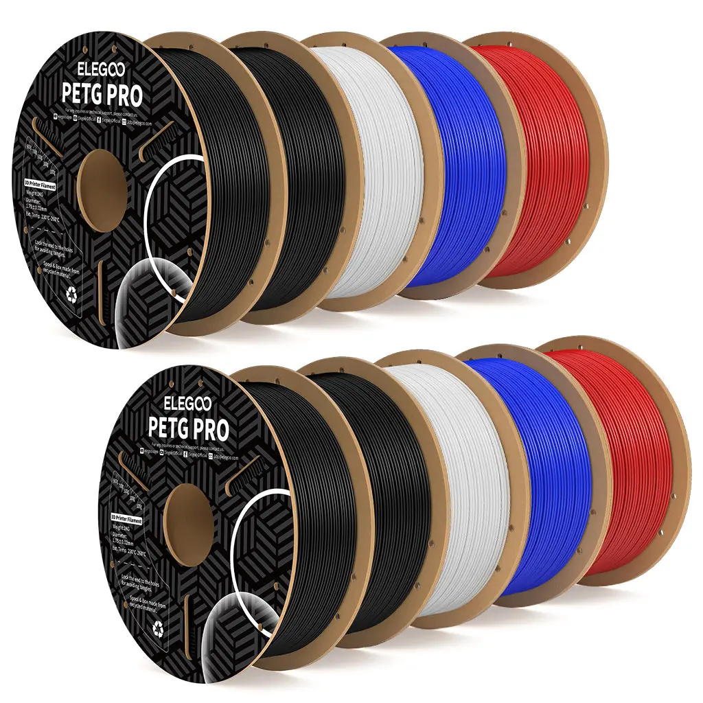 Petg Pro Filament 4 Colors 10 Kg| Money Saving Pre-Order 1