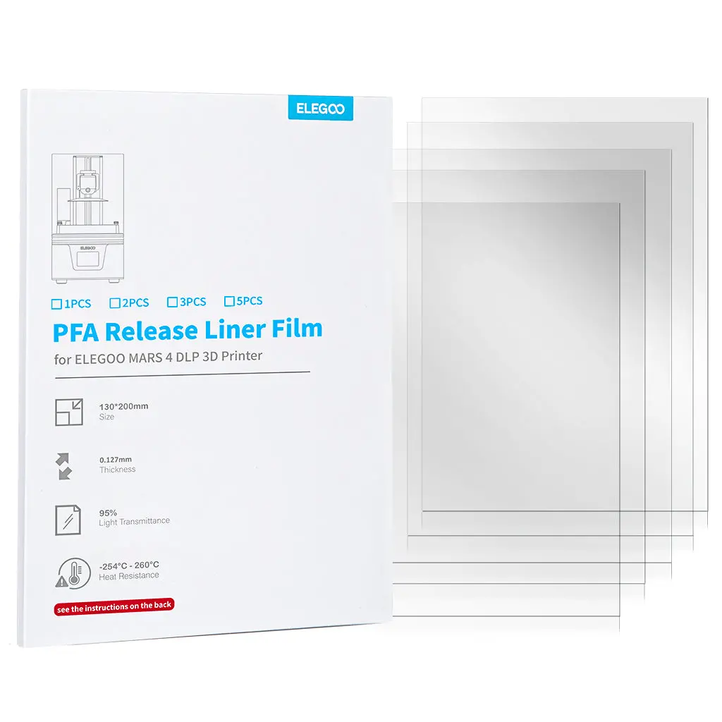 Pfa Film For Mars 4 Dlp (5 Pcs) 1