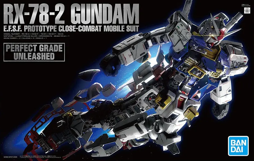 Pg Unleashed 1/60 Rx-78-2 Gundam 1