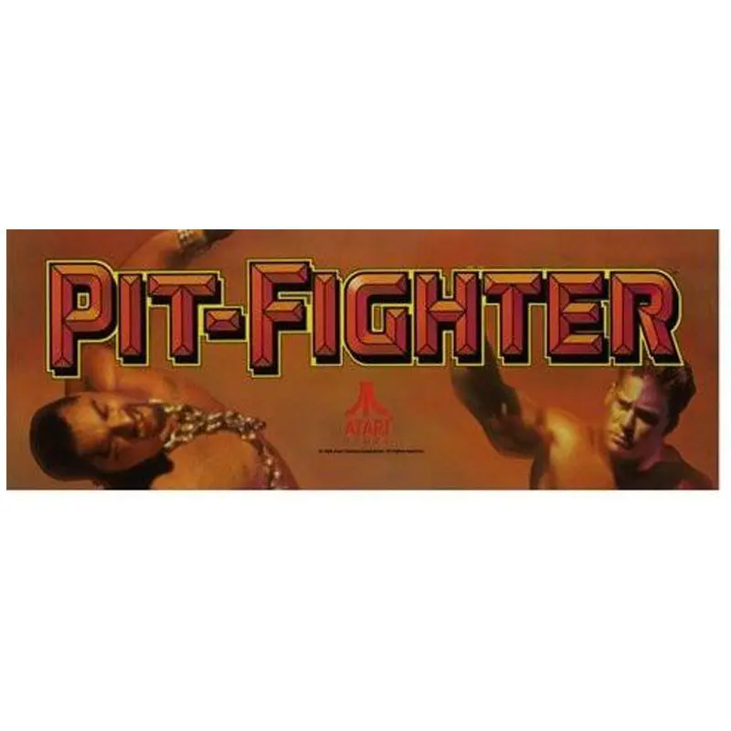 Pit-Fighter Arcade Marquee 1