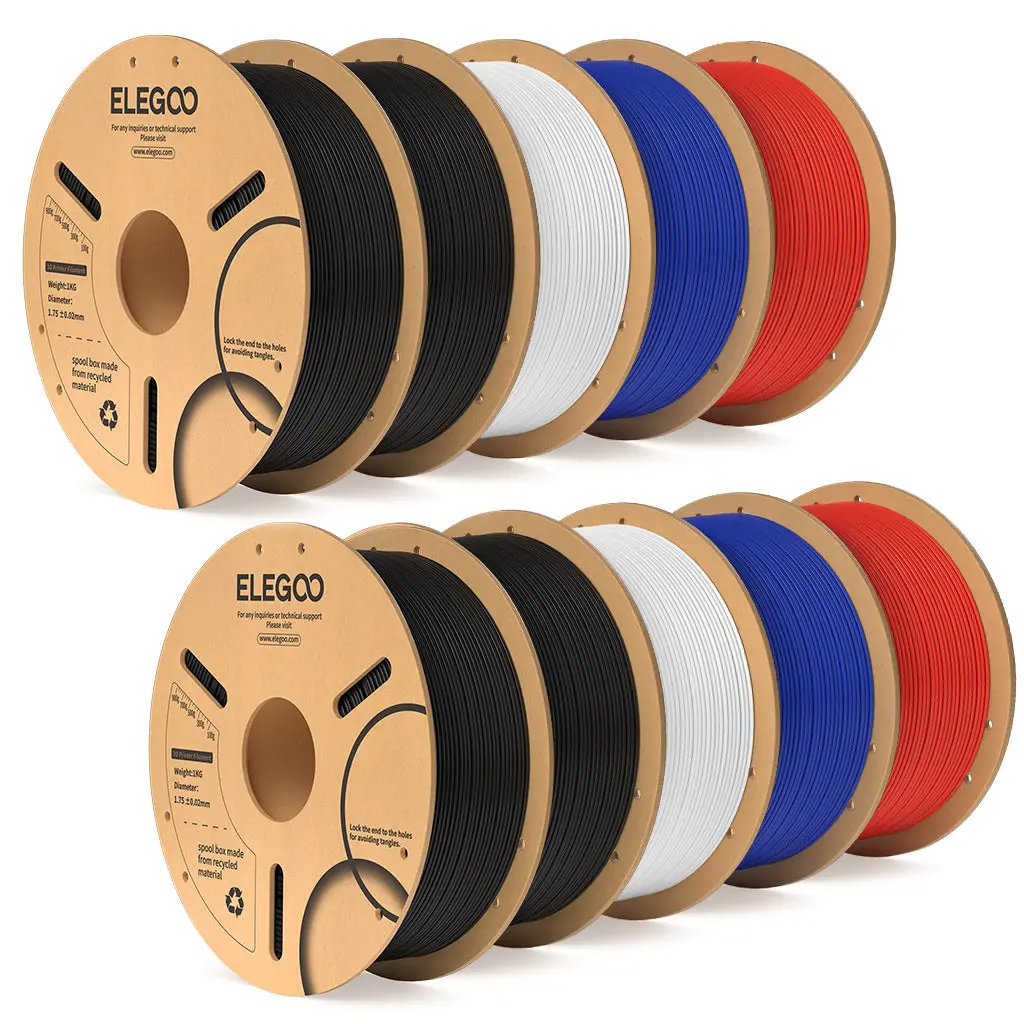 Pla Filament 4 Colors 10 Kg 1