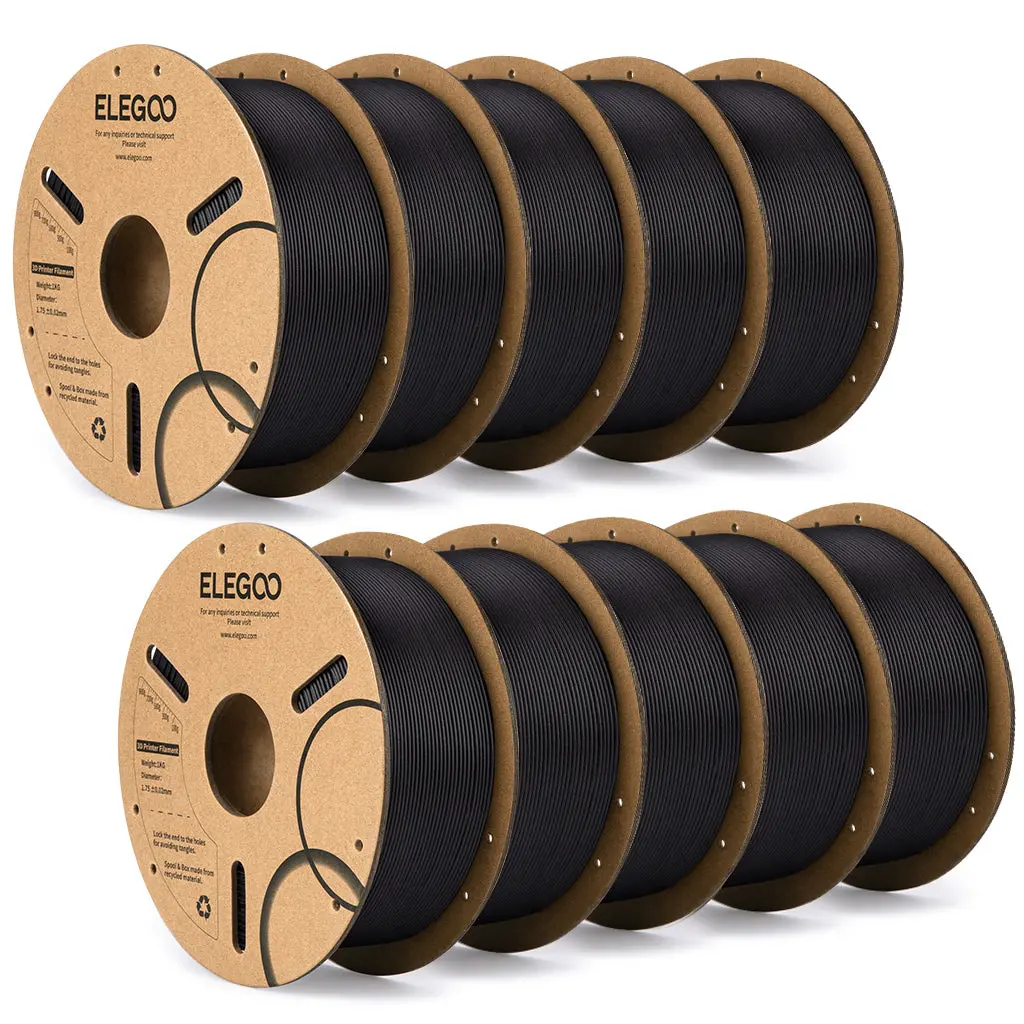 Pla-Cf Filament Black 10 Kg 1