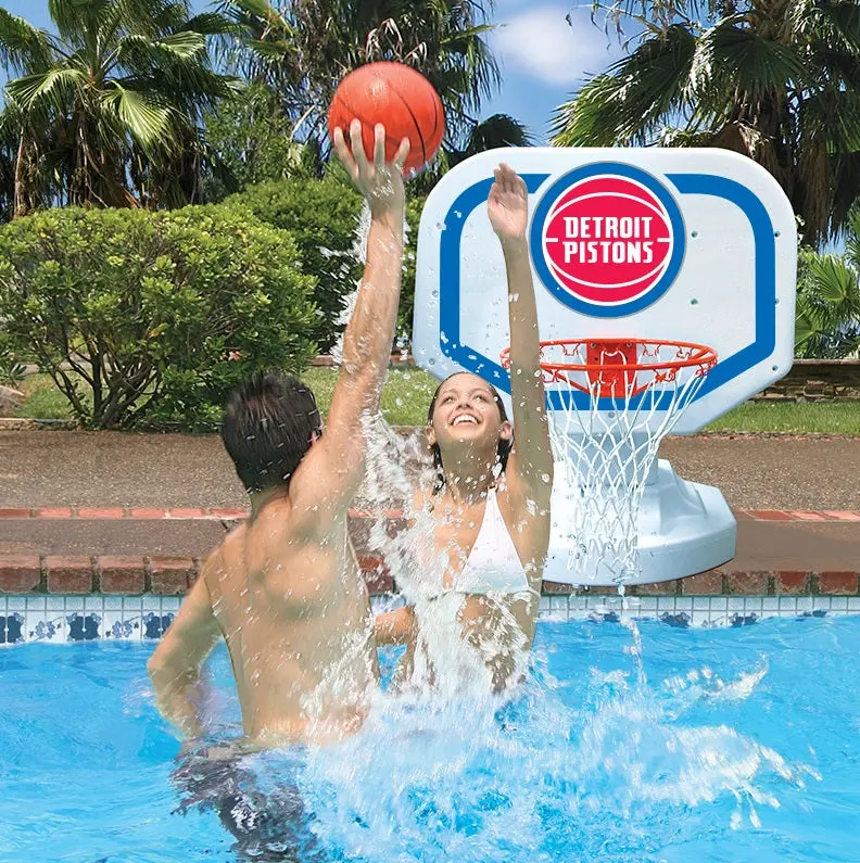 Nba Detroit Pistons Usa Competition Style Poolside Basketball Game From Poolmaster 1
