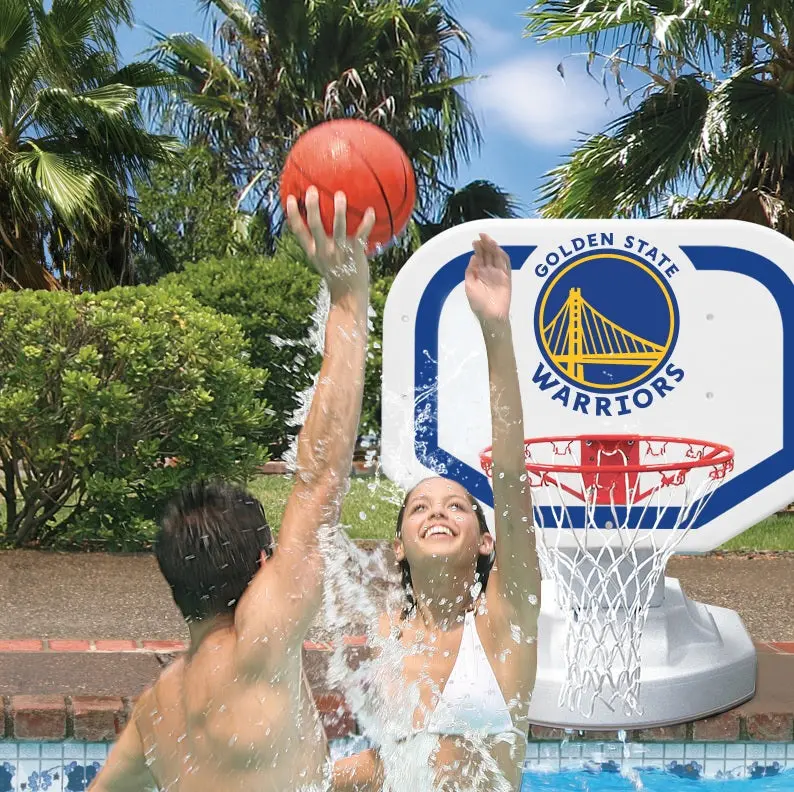Nba Golden State Warriors Usa Competition Style Poolside Basketball Game From Poolmaster 1
