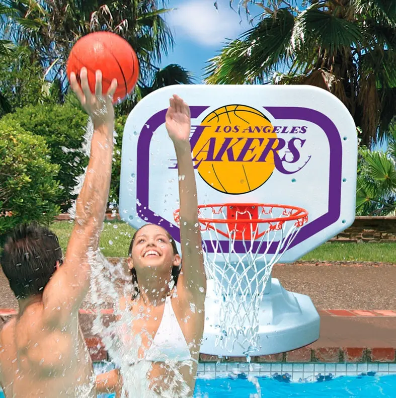 Nba Los Angeles Lakers Usa Competition Style Poolside Basketball Game From Poolmaster 1