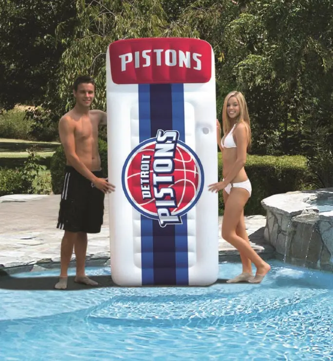 Nba Detroit Pistons Giant Pool Mattress From Poolmaster 1