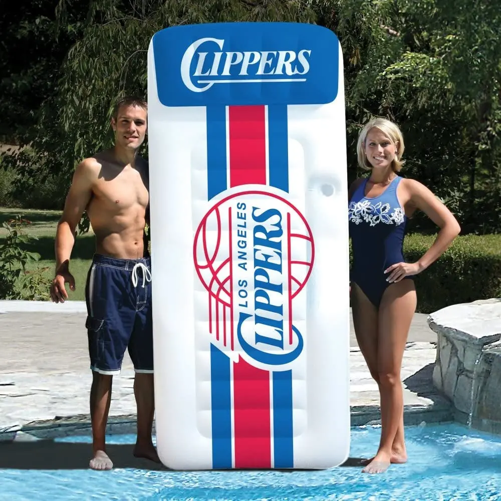 Nba Los Angeles Clippers Giant Pool Mattress From Poolmaster 1