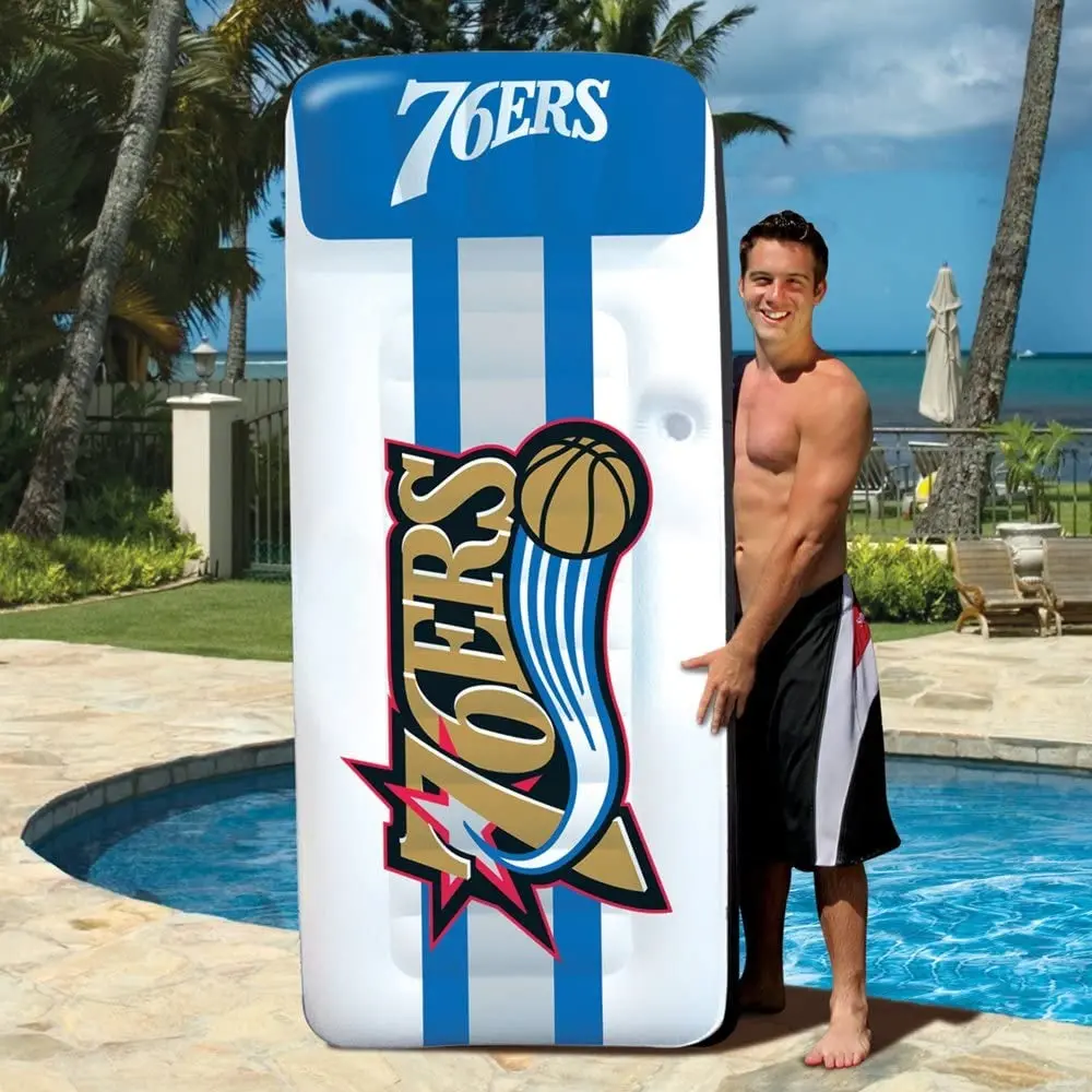 Nba Philadelphia 76Ers Giant Pool Mattress From Poolmaster 1